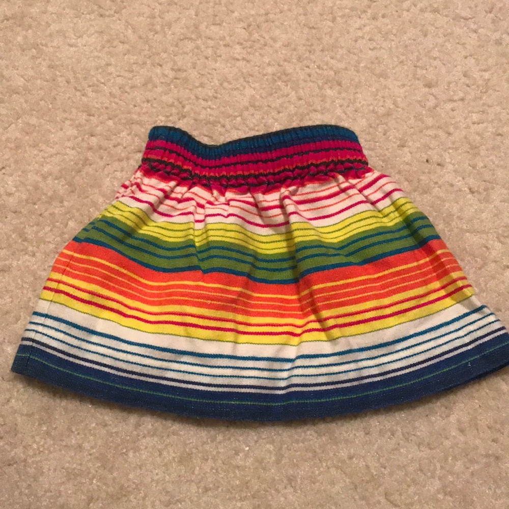 Striped skirt